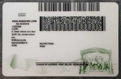 Massachusetts Fake IDs
