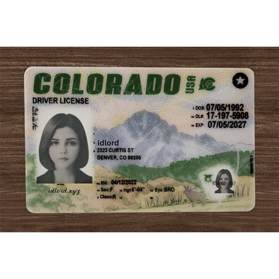 Colorado Fake IDs